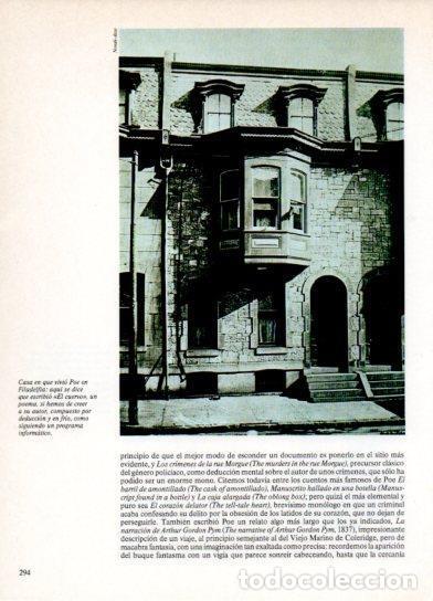 Cartoline: LAMINA V38314: Casa que vivio Poe en Filadelfia - Martin de Riquer