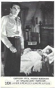 Postkarten: LAMINA 40125: Gregory Peck en Spellbound - NULL