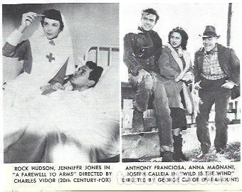 Postales: LAMINA 40264: Rock Hudson y Anna Magnani - NULL