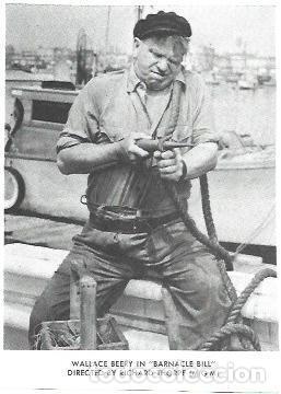 Postais: LAMINA 40161: Wallace beery en Barnacle Bill - NULL