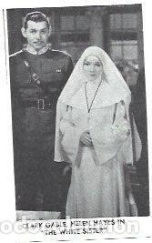 Postais: LAMINA 40148: Clark Gable y Helen Mayes en The White Sister - NULL
