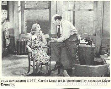 Cartes Postales: LAMINA 39770: Escena de True Confession con Carole Lombard - NULL
