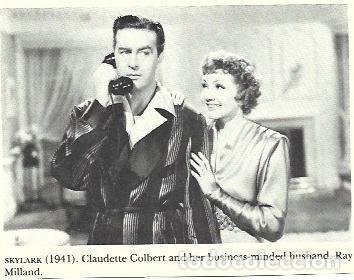 Cartes Postales: LAMINA 39755: Escena de Skylark con Claudette Colbert - NULL