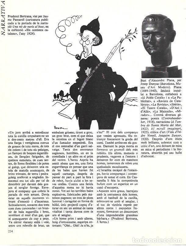 Postais: LAMINA 35984: Prudenci Bertrana por Passarell - Edmon Valles