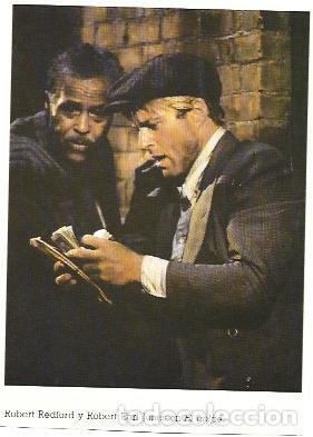 Postkarten: LAMINA 39697: Robert Redford en El golpe - NULL
