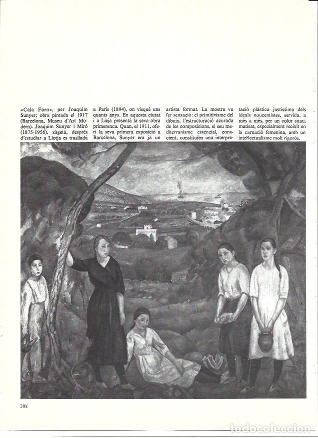 Postcards: LAMINA 35970: Cala Forn, por Joaquim Sunyer - Edmon Valles