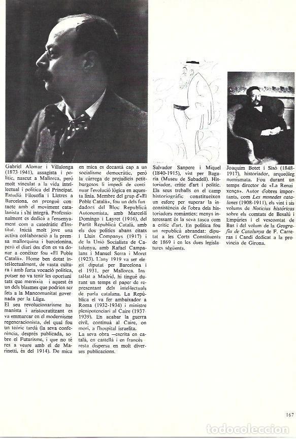 Postkarten: LAMINA 35953: Gabriel Alomar, Salvador Sanpere y Joaquim Botet - Edmon Valles