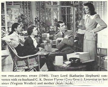 Postales: LAMINA 39702: Escena de The Philadelphia Story con Cary Grant - NULL