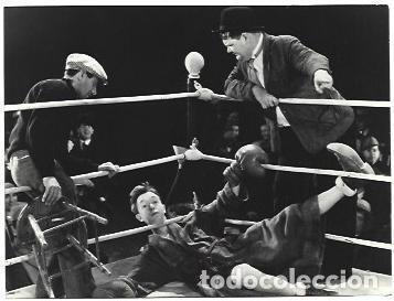 Postales: FOTOGRAFIA 39819: Oliver y Hardy boxeando - NULL - Foto 1