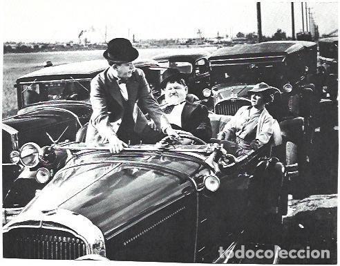 Postales: LAMINA 39857: oliver y Hardy en un atasco - NULL