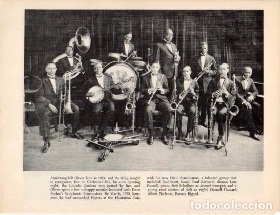 Postais: LAMINA V50254: King Oliver and His Dixie Syncopators - Orrin Keepnews