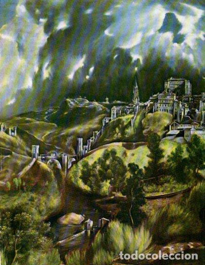 Postais: LAMINA V50408: Vista de Toledo por El Greco - Harold E. Wethey