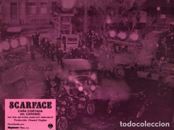 Cartoline: LAMINA V50424: Scarface cara cortada, Al Capone. Paul Muni, Ann Dvorak y George Raft. N&ordm; 14 - NULL