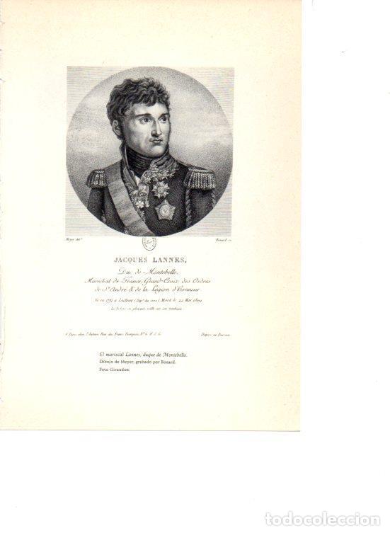 Postcards: LAMINA V38904: Mariscal Lannes duque de Montebello por Meyer - Martin de Riquer