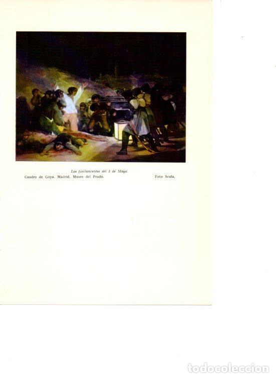 Postkarten: LAMINA V38900: Los fusilamientos del 3 de mayo por Goya - Martin de Riquer