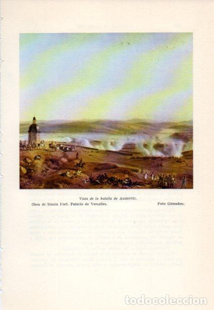 Cartoline: LAMINA V38890: Vista de la batalla de Austerlitz por Simon Fort - Martin de Riquer
