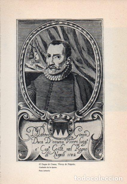 Postkarten: LAMINA V38857: Duque de Osuna Virrey de Napoles grabado - Martin de Riquer