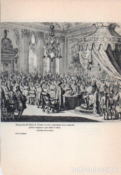 Cartoline: LAMINA V38863: Revocacion del Edicto de Nantes en 1685 grabado - Martin de Riquer