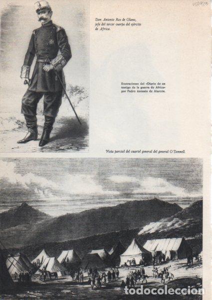 Postkarten: LAMINA V38923: Leopoldo O'Donnell general del ejercito de Africa - Martin de Riquer