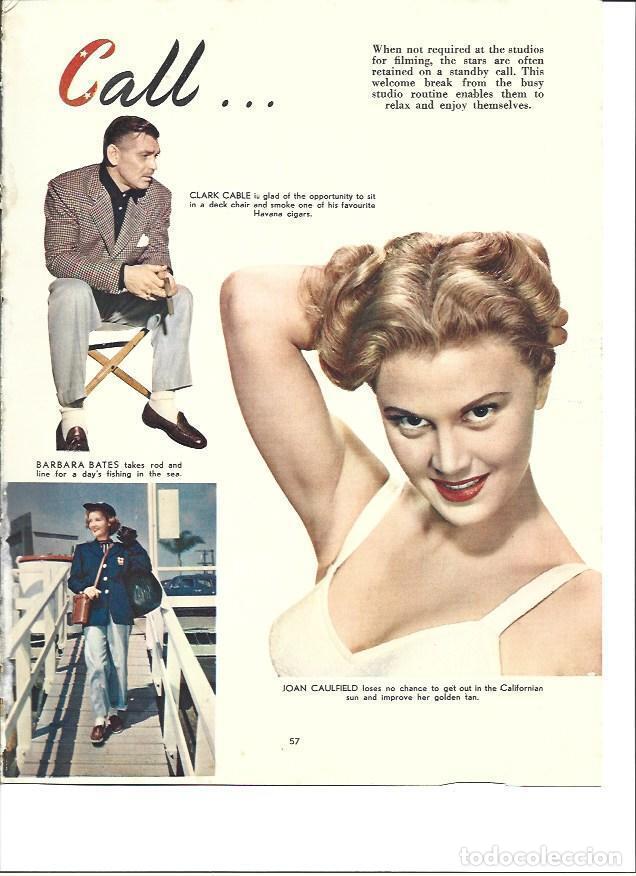 Cartoline: LAMINA 36524: Barbara Bates, Clark Gable y Joan Caulfield - Ivy Crane Wilson