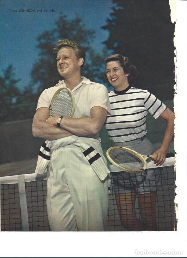 Postkarten: LAMINA 36475: Van Johnson con su esposa - Ivy Crane Wilson