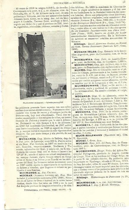 Postais: LAMINA ESPASA 39841: Iglesia de Muchamiel, Alicante - Varios