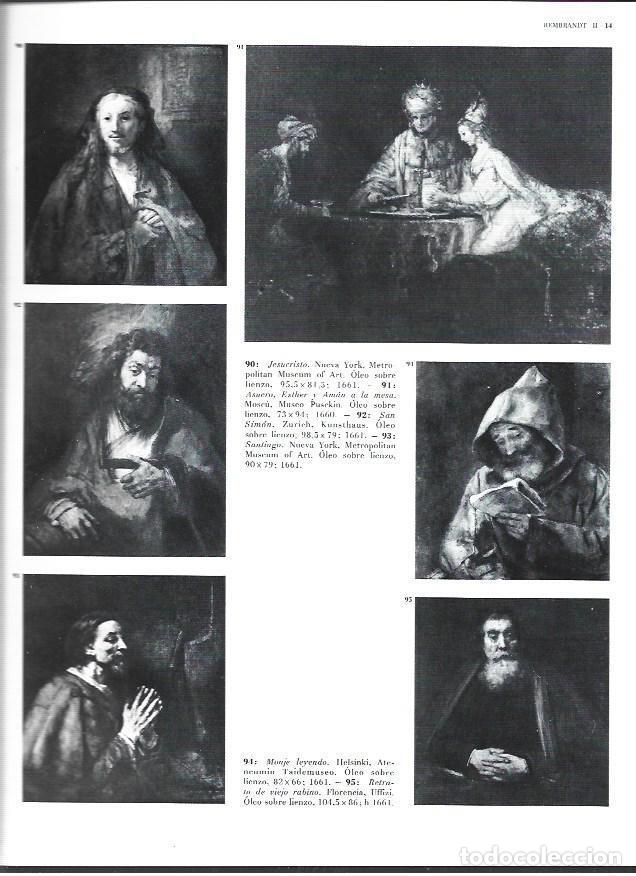 Postkarten: LAMINA 40437: Retratos y obras por Rembrandt - Varios
