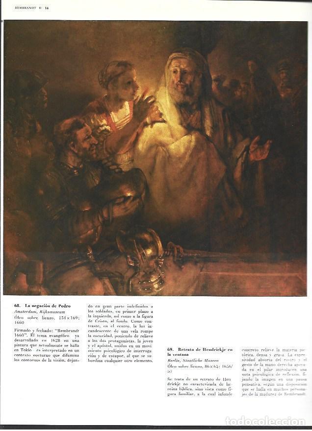 Postkarten: LAMINA 40430: La negacion de Pedro, por Rembrandt - Varios
