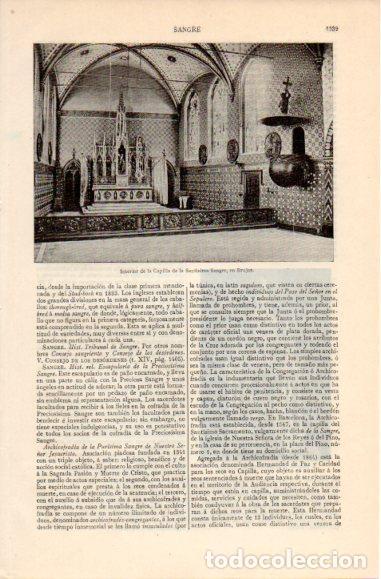 Cartoline: LAMINA V39733: Interior Capilla de la Santisima Sangre en Brujas - Varios