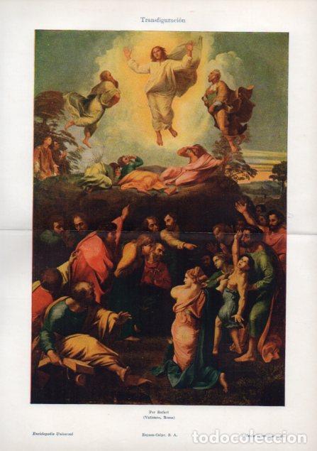 Postcards: LAMINA V39720: Transfiguracion por Rafael - Varios