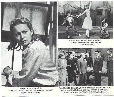 Postais: VARIOS 7259: Olivia de Havilland en The snake pit - NULL