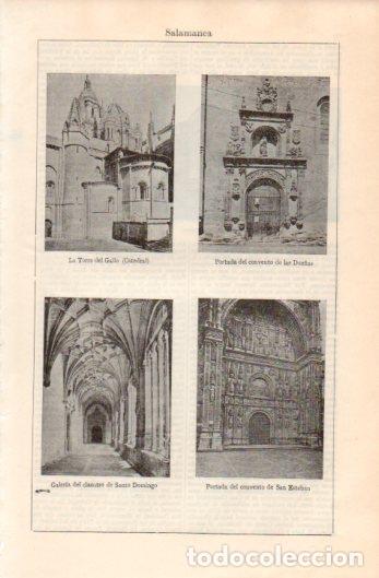Postales: LAMINA V39327: Edificios en Salamanca - Varios
