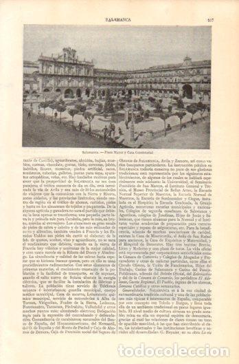 Postales: LAMINA V39287: Plaza Mayor y Ayuntamiento en Salamanca - Varios