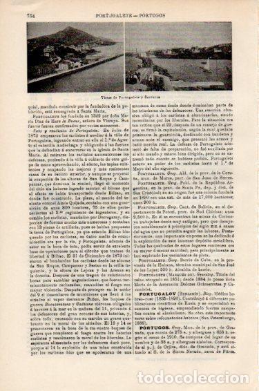Postais: LAMINA V50976: Vistas de Portugalete y Santurce, Vizcaya - Varios.
