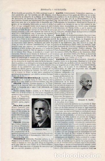 Postkarten: LAMINA V40184: Gandhi y Guillermo Frick - Varios