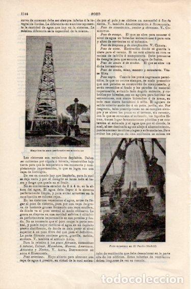 Postkarten: LAMINA V51009: Pozo artesiano en El Pardo, Madrid - Varios.