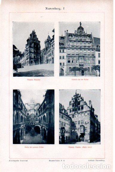 Cartoline: LAMINA V51695: Palacios en Nuremberg - Varios.