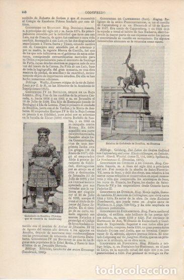 Postcards: LAMINA V39972: Godofredo de Bouillon - Varios