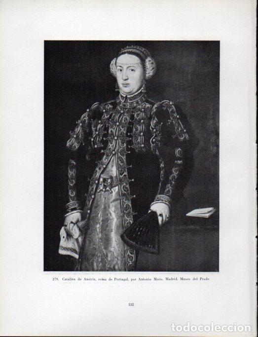 Postales: LAMINA V41098: Catalina de Austria por Antonio Moro - Antonio Igual Ubeda