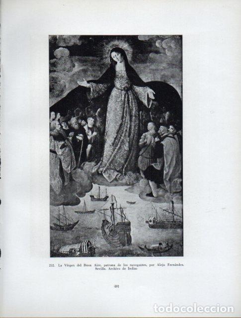 Cartoline: LAMINA V41076: La Virgen del Buen Aire por Alejo Fernandez - Antonio Igual Ubeda