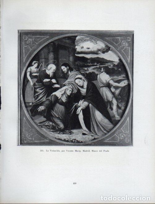 Postkarten: LAMINA V41081: La Visitacion por Vicente Macip - Antonio Igual Ubeda