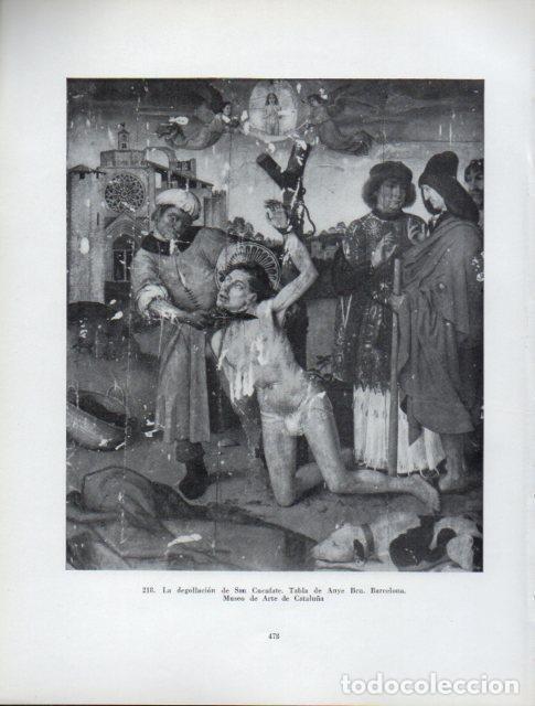 Postkarten: LAMINA V41069: La degollacion de San Cucufate, Museo de Arte de Catalu&ntilde;a - Antonio Igual Ubeda