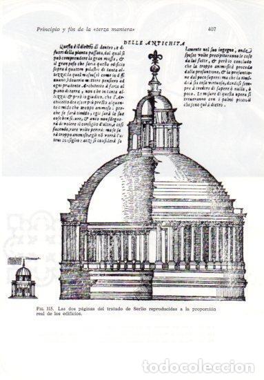 Cartoline: LAMINA V41300: Tratado de Serlio, cupula de San Pedro - Leonardo Benevolo