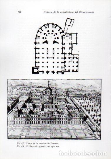 Postales: LAMINA V41345: El Escorial grabado del siglo XVI - Leonardo Benevolo