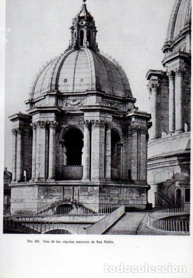 Cartoline: LAMINA V41320: Cupula menor de San Pedro, Roma - Leonardo Benevolo