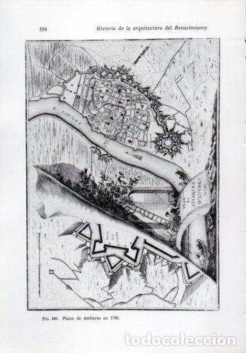 Cartoline: LAMINA V41360: Amberes plano en 1746 - Leonardo Benevolo