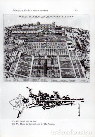 Cartoline: LAMINA V41328: Tivoli villa de Este - Leonardo Benevolo