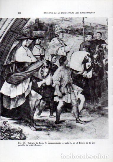 Postales: LAMINA V41307: Retrato de Leon X en fresco de la Expulsion de Atila - Leonardo Benevolo