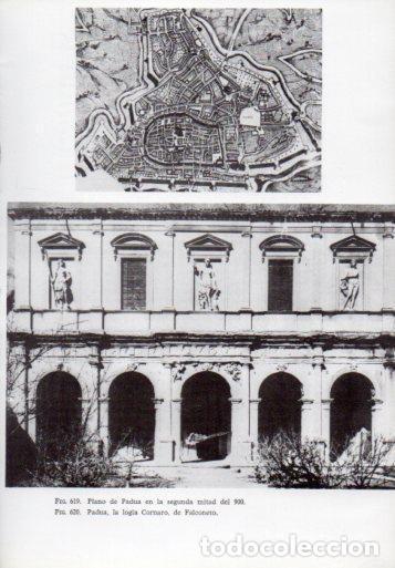 Cartoline: LAMINA V41408: Padua, plano de la ciudad a&ntilde;o 900 y la logia Cornaro - Leonardo Benevolo