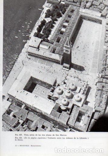 Cartoline: LAMINA V41410: Vista aerea de las dos plazas de San Marcos, Venecia - Leonardo Benevolo